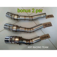 Slip On Racing Exhaust Neck Original To Silencer 50 R25 Cbr Facelit Cb New Mt25 Ninja 250 New Old Ca