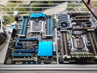 ASUS Sabertooth X79 XEON E5-4650v2 10核工作站 48GB DDR3連AMD Radeon RX570 4GB GDDR5