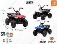 Mainan Anak Mobil Aki ATV Mini Unikid UK 875