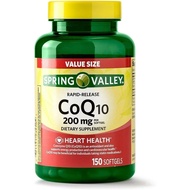 Spring Valley, CoQ10, 150 softgels, 200 mg