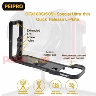 PEIPRO GFX100S/50S2/100SII Plate aluminum quick Release plate camera bracket Hand Grip for Fujifilm 