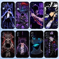 for Vivo Y04 Y04S Y29S Y19 Y19E T4 Lite Y19S GT Y21D Y31 Anime  Cartoon Solo Leveling 8Y1 Soft Black