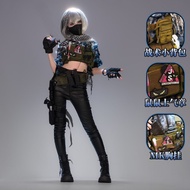Service Claw Xiaoquan Mai Yuan Daweilong Piwen Female Costume Action Hack cos