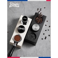 Bincoo咖啡壓粉器套裝布粉器底座三件套51mm/58mm恒力咖啡壓粉錘