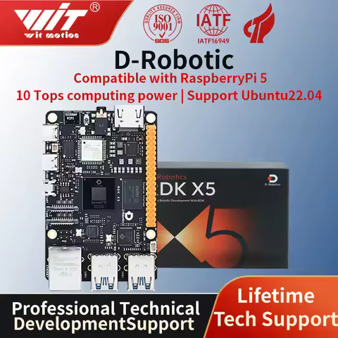 D-Robotics RDK X5 Development Board 4GB 8GB AI Large Model Powered By Sunrise 5 Chip 10 TOPS Computi