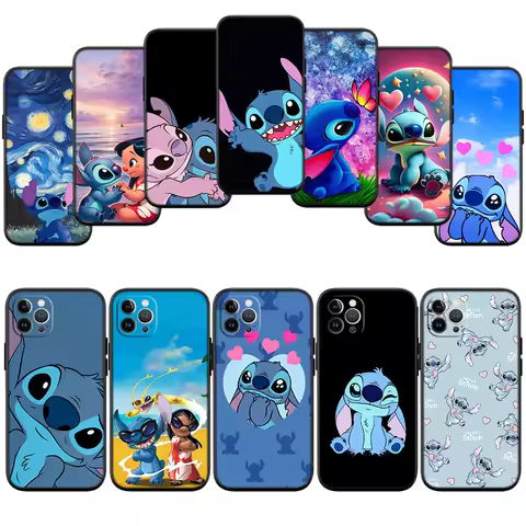 DS3 Cute Lilo Stitch Phone Case for OPPO A40 A60 A80 A15 A16 A16K A12 A17 A17K A54 A54S A53 A53S A55