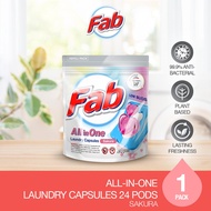 [NEW] Fab All-In-One Laundry Capsules 24 Pods