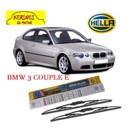 WIPER bmw 3 COUPLE E46 HELLA PREMIUM 22" & 19" - HELLA WIPER SET