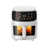 หม้อทอดไร้น้ำมัน 8ลิตร  สีขาว รุ่น HMEL-GRILL-026