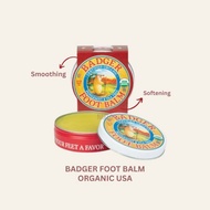 Badger foot balm organic foot Softener organic foot Smoothing USA