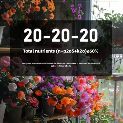 300g Universal Balanced water-soluble fertilizer(20-20-20), Promote Rooting Leaf Growth Flowering fo