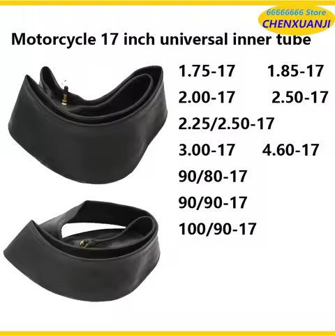 Motorcycle 17 Inch Series Inner Tube 1.75-17/1.85-17/2.25-017/2.00-17/3.00-17/2.25/2.50-17/100/90-17