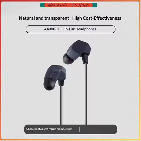 final A4000 Headphones HiFi High-Quality Sound Dynamic Bass 3.5mm Replaceable Cable Gaming Earphones