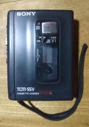 Sony TCM55V卡帶式錄放音隨身聽/故障品