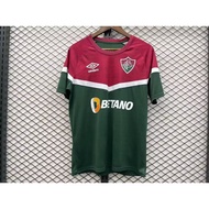 Fluminense soccer jersey FC training heavenly Green Red 23-24