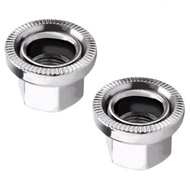 Axle Flange Nuts Bicycle Fixie M9 (8mm) Front and M10 9mm Rear Nuts