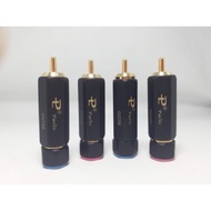 PALIC lotus AV Jack with gold-plated lock (screwed) unit price of 1 piece - Palic AV Jack - lotus AV