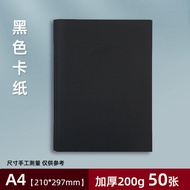 Black Cardboard A4 8k8 Open Handmade Hard Cardboard Thick A3 Only for Art round Cardboard Painting P