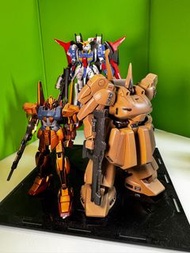 Bandai 萬代 HG 百式、零式、Z Gundam(lightning) 模型