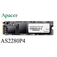 APACER M.2 2280  NVME SSD AS2280P4 NVMe PCIe SSD 256GB / 512GB M.2 2280 Gen 3x4 3D TLC NAND NVME SSD