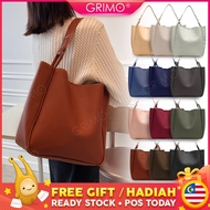 READY STOCK💖GRIMO Higoya Handbag Women's Shoulder Tote Set Sling Bag Bags Beg Tangan Wanita Wallet L