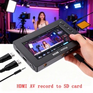 1080p 60Hz Full HD HDMI Composite AV Video Capture Card One Button Record To SD Card with Screen Pla