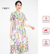 Women's youthfully designed dress NEM Fashion D15382