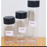 #Ready stock# Empty juice Bottle,Empty BubbleTea Bottle, Botol kosong 250ml,300ml,400ml