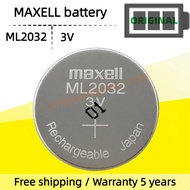 Maxell ML2032 Rechargeable Battery 3V Industrial Controller Motherboard Remote Control Replaces CR20