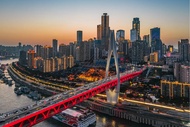 Chongqing City 4-day tour 2-8 people small group Jiefangbei + Hongyadong + Yangtze River Cableway + 