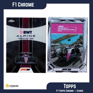 Formula 1 Cards [F1 — Topps Chrome 2025] Alpine Topps Chrome F1