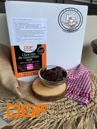 DGF COUVERTURE CHOCOLATE DARK 62% 250GR-Myosotis7