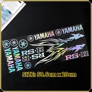 For YAMAHA RS-R Racing Sticker Waterproof Reflective Decal Scooter Body Decoration Fit NMAX155 Aerox
