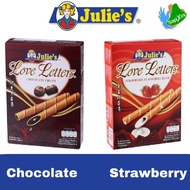 Julie’s Love Letters Chocolate & Strawberry Cream Biscuit | Biskut Love Letters Julie’s | 巧克力/ 草莓蛋卷