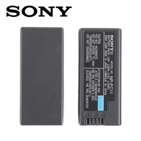 Original NP-FC11 NP-FC10 Battery for Sony Cyber-shot DSC-P10 P12 P2 P3 P5 P7 P8 P9 V1, NP FC11 FC10 
