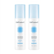 [Cell Fusion C 🇰🇷] Aquatica Sun Spray SPF50+ PA++++ 100ml x2 (1+1 Set)