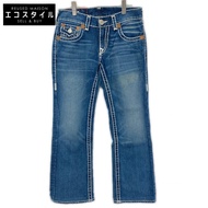 True Religion BILLY SUPER 靛藍加厚直筒牛仔褲 34 29 [二手]