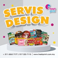 SERVICE DESIGN - STICKER / WORDING