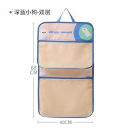 Multi-layer hanging mesh storage bag for socks and underwear, over-the-door closet organizer, dorm e