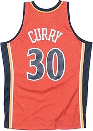 Mitchell and Ness Curry Orange Warriors Swingman Jersey (18086-GSWDKOR09SCU)