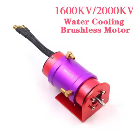 RC Hobby 4082-1600KV 2000KV Water Cooling Brushless Motor 6S Battery with Water-cooling Jacket Motor
