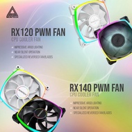 # MONTECH [ RX120 / RX140 ] Reversed PWM ARGB Fan (Single) # [BLACK/WHITE]