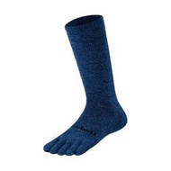 日本 Mont-bell Merino Wool Trekking 羊毛五指襪-靛藍 1118614-IND  抗菌防臭