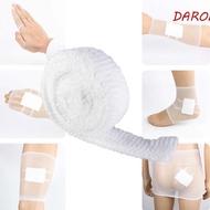 DARON Elastic Net Tubular Bandage, Breathable Polyester Mesh Bandage, Tubing Tubular Gauze Fix Retainer 2m White Wrist/Elbow/Knee/Ankle