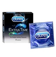 Durex Condom Extra Time 3pcs Kondom Tahan Lama