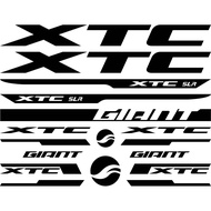 ♞GIANT XTC SLR FRAME DECALS