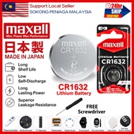 JAPAN MAXELL CR1632 Lithium 3V Coin Batteries,Lithium BatterI 3V Remote Car Watch