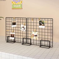CLEIGHTEEN8H Display Rack, with Base Grid Storage Rack, Modern Grid Frame Metal Desktop Stand For Gr