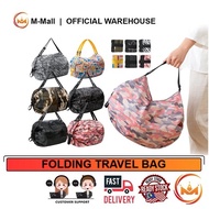 M-MALL Travel Buggy Bag Portable Supermarket Shopping Mall Bag Large Capacity Waterproof Folding Bag