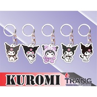 GANTUNGAN Kuromi Sanrio Acrylic Keychain Kuromi Sanrio Acrylic Keychain/